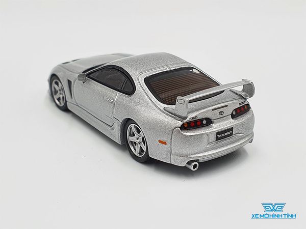 Xe Mô Hình Toyota TRD 3000GT Alpine LHD 1:64 MiniGT ( Bạc )