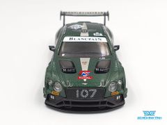 Xe Mô Hình Bentley Continental GT3 #107 M-Sport Team Bentley 2019 Total 24 Hours of Spa RHD 1:64 Mini GT ( Xanh Rêu )