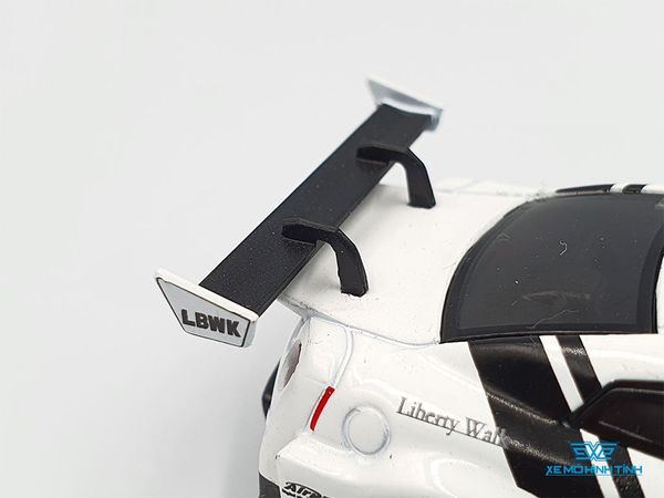 Xe Mô Hình LB-Silhouette WORKS GT Nissan 35GT-RR Ver.1 White LBWK LHD 1:64 Mini GT ( Trắng )