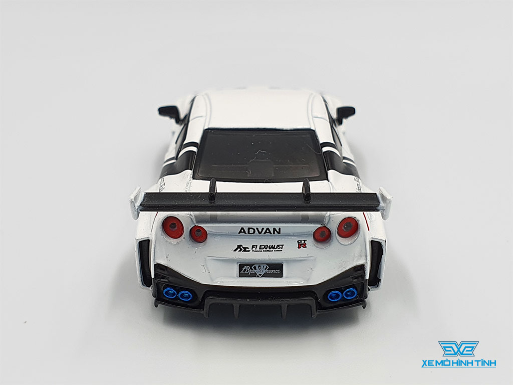 6台セット LBWK MINIGT × XLARGE NISSAN 35GT 白 MINI GT 64 LB