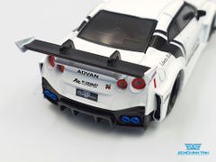 Xe Mô Hình LB-Silhouette WORKS GT Nissan 35GT-RR Ver.1 White LBWK LHD 1:64 Mini GT ( Trắng )