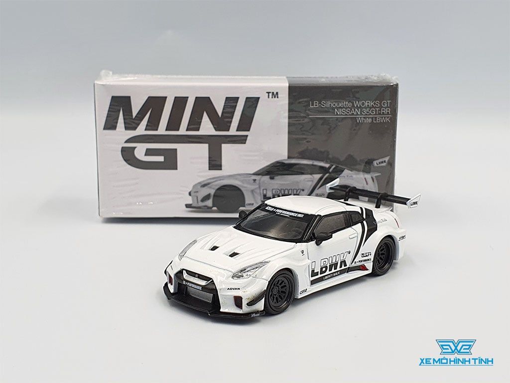 Xe Mô Hình LB-Silhouette WORKS GT Nissan 35GT-RR Ver.1 White