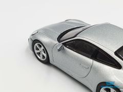 Xe Mô Hình Porsche 911 Carrera S GT Silver Metallic LHD 1:64 Mini GT ( Bạc )