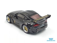 Xe Mô Hình Pandem Toyota GR Supra V1.0 Black LHD 1:64 Mini GT (Đen)