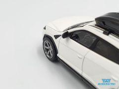 Xe Mô Hình Lamborghini Urus Bianco Monocerus Matt W/ Roof Box LHD 1:64 Mini GT ( Trắng Nhám )