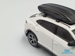 Xe Mô Hình Lamborghini Urus Bianco Monocerus Matt W/ Roof Box LHD 1:64 Mini GT ( Trắng Nhám )