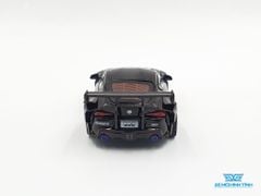 Xe Mô Hình HKS Toyota GR Supra Nocturnal RHD 1:64 Mini GT (Đen Mân Đỏ)