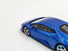 Xe Mô Hình Lamborghini Huracan EVO - Blu Eleos LHD 1:64 MiniGT (Xanh)