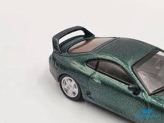 Xe Mô Hình Toyota Supra (JZA80) Dark Green Peart Metallic LHD 1:64 Mini GT (Dark Green)