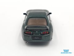 Xe Mô Hình Toyota Supra (JZA80) Dark Green Peart Metallic LHD 1:64 Mini GT (Dark Green)