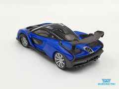 Xe Mô Hình McLaren Senna Antares Blue LHD 1:64 Mini GT (Xanh Đậm)