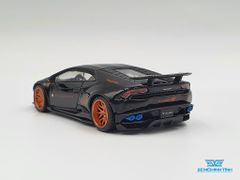 Xe Mô Hình Tĩnh LB*WORKS Lamborghini Huracan ver.1 - Black LHD 1:64 MiniGT (Đen)