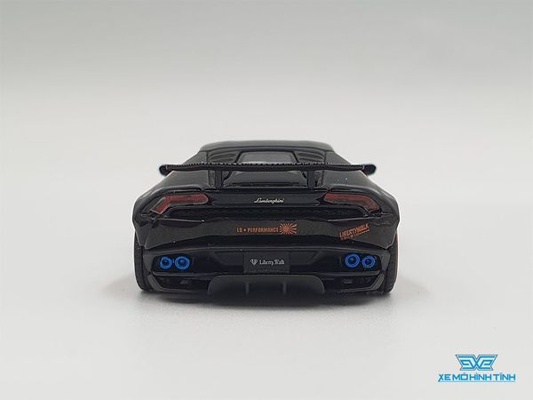 Xe Mô Hình Tĩnh LB*WORKS Lamborghini Huracan ver.1 - Black LHD 1:64 MiniGT (Đen)