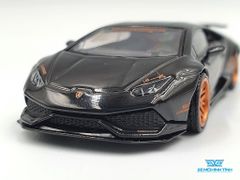 Xe Mô Hình Tĩnh LB*WORKS Lamborghini Huracan ver.1 - Black LHD 1:64 MiniGT (Đen)