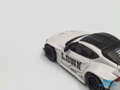 Xe Mô Hình LBWK Toyota GR Supra 1:64 MiniGT ( Trắng )