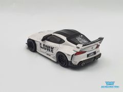 Xe Mô Hình LBWK Toyota GR Supra 1:64 MiniGT ( Trắng )