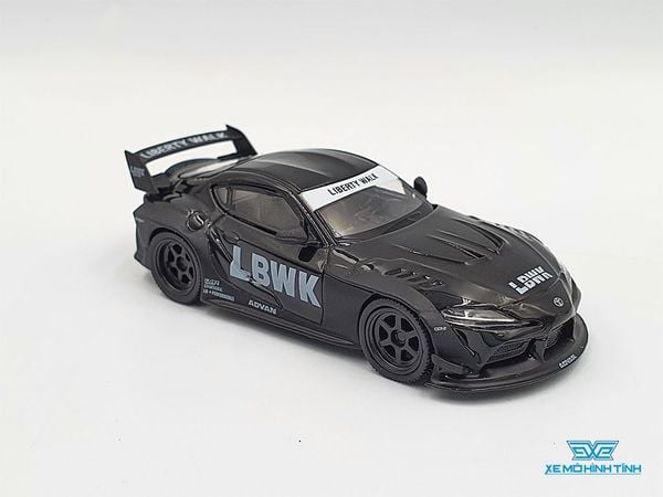 Xe Mô Hình LBWK Toyota GR Supra 1:64 MiniGT ( Đen )