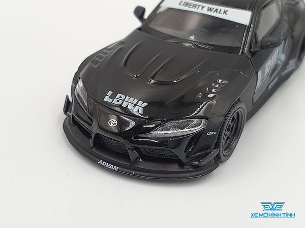 Xe Mô Hình LBWK Toyota GR Supra 1:64 MiniGT ( Đen )