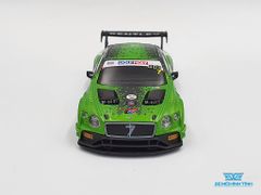 Xe Mô Hình Bentley Continental GT3 #7 1:64 MiniGT ( Xanh )