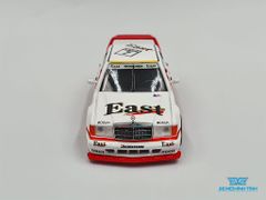 Xe Mô Hình Mercedes-Benz 190E 2.5-16 Evolution II #7 1991 Deutsche Tourenwagen Meisterschaft AMG-Mercedes 1:64 MiniGT (Trắng)