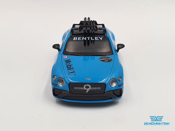 Xe Mô Hình Bentley Continental GT 2020 GP Ice Race 1:64 MiniGT ( Xanh )