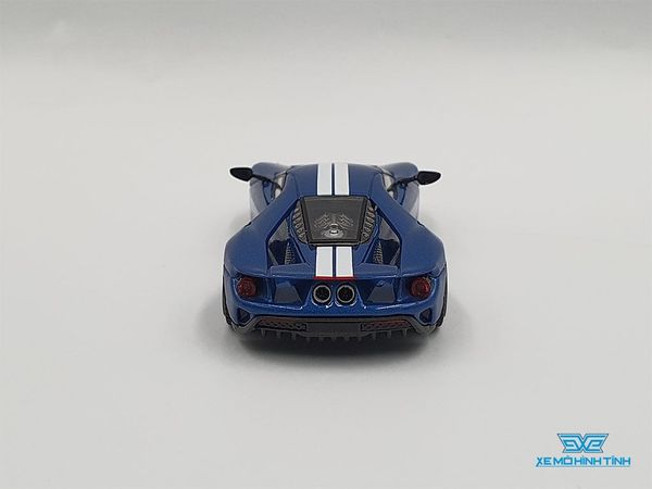 Xe Mô Hình Ford GT 1:64 MiniGT ( Xanh )