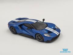 Xe Mô Hình Ford GT 1:64 MiniGT ( Xanh )