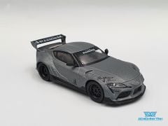 Xe Mô Hình Pandem Toyota GR Supra V1.0 1:64 MiniGT ( Xám Nhám )