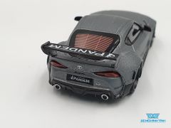 Xe Mô Hình Pandem Toyota GR Supra V1.0 1:64 MiniGT ( Xám Nhám )