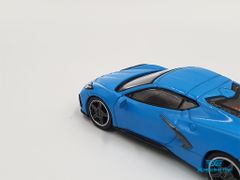 Xe Mô Hình Chevrolet Corvette Stingray Rapid RHD 1:64 MiniGT ( Xanh )