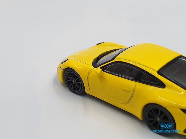 Xe Mô Hình Porsche 911(992) Carrera 4S 1:64 MiniGT ( Vàng )