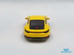 Xe Mô Hình Porsche 911(992) Carrera 4S 1:64 MiniGT ( Vàng )