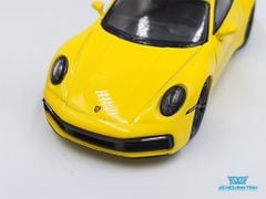 Xe Mô Hình Porsche 911(992) Carrera 4S 1:64 MiniGT ( Vàng )