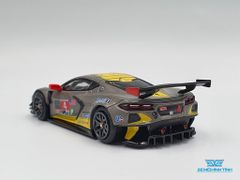 Xe Mô Hình Chevrolet Corvette C8.R #4 Corvette Racing 2020 IMSA 24 Hrs of Daytona LHD 1:64 MiniGT (Xám)