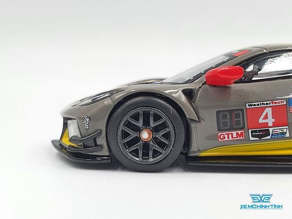 Xe Mô Hình Chevrolet Corvette C8.R #4 Corvette Racing 2020 IMSA 24 Hrs of Daytona LHD 1:64 MiniGT (Xám)