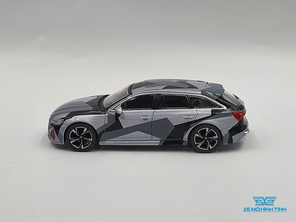 Xe Mô Hình Audi RS 6 Avant 1:64 MiniGT ( Bạc )