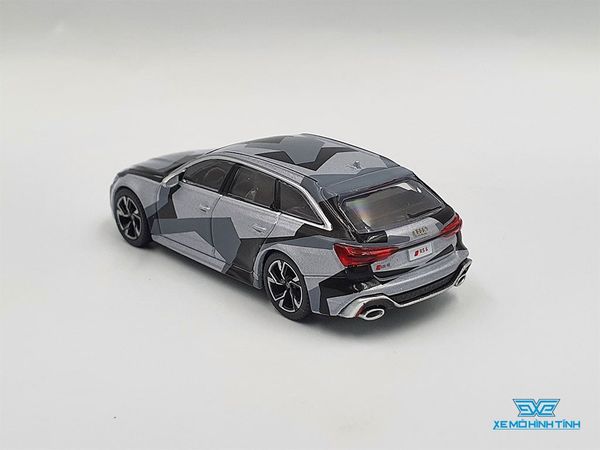 Xe Mô Hình Audi RS 6 Avant 1:64 MiniGT ( Bạc )