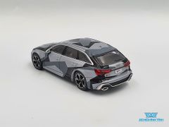 Xe Mô Hình Audi RS 6 Avant 1:64 MiniGT ( Bạc )