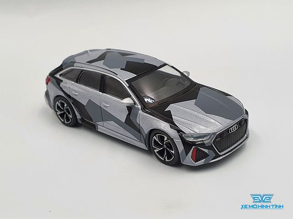 Xe Mô Hình Audi RS 6 Avant 1:64 MiniGT ( Bạc )