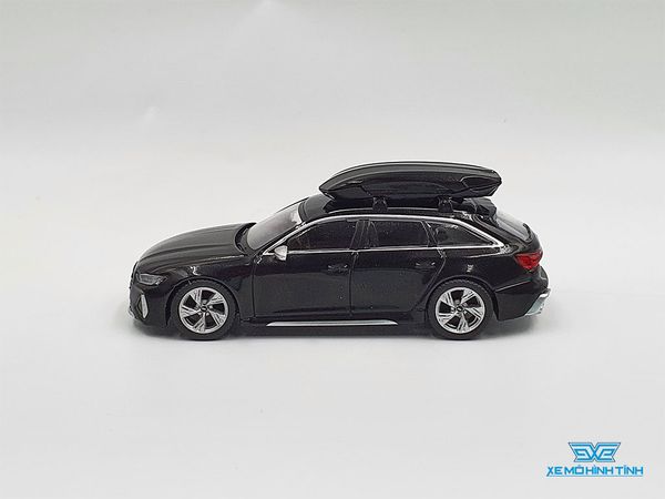 Xe Mô Hình Audi RS6 Avant 1:64 MiniGT ( Đen )