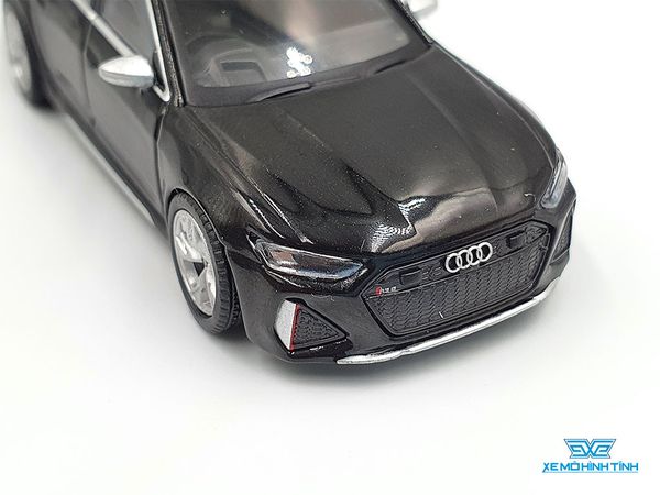 Xe Mô Hình Audi RS6 Avant 1:64 MiniGT ( Đen )