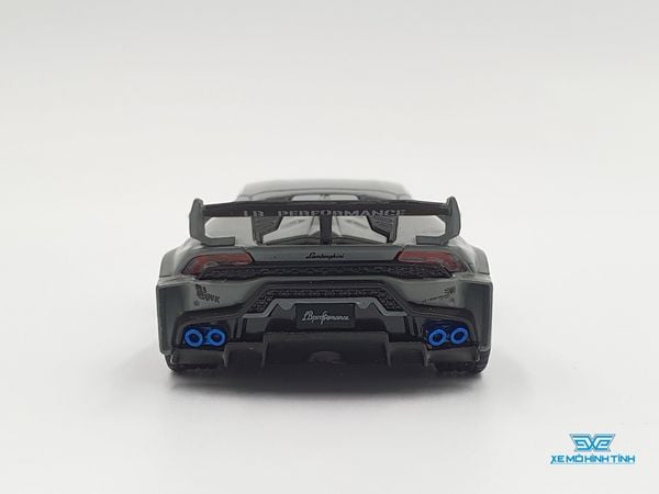 Xe Mô Hình Lamborghini Huracan LB*Works Fighters Works LHD 1:64 MiniGT (Xám)