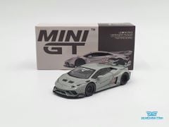 Xe Mô Hình Lamborghini Huracan LB*Works Fighters Works LHD 1:64 MiniGT (Xám)