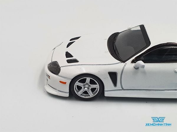 Xe Mô Hình Toyota TRD 3000GT Supra 1:64 MiniGT ( Trắng )