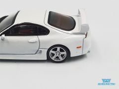 Xe Mô Hình Toyota TRD 3000GT Supra 1:64 MiniGT ( Trắng )