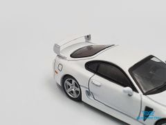 Xe Mô Hình Toyota TRD 3000GT Supra 1:64 MiniGT ( Trắng )