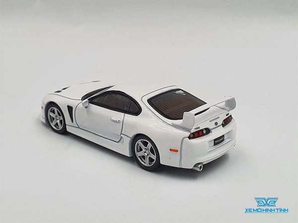 Xe Mô Hình Toyota TRD 3000GT Supra 1:64 MiniGT ( Trắng )