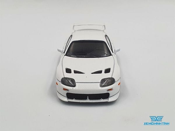 Xe Mô Hình Toyota TRD 3000GT Supra 1:64 MiniGT ( Trắng )