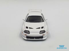 Xe Mô Hình Toyota TRD 3000GT Supra 1:64 MiniGT ( Trắng )