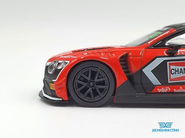 Xe Mô Hình Bentley Continental GT3 #5 CHAMPION 2018 Blancpain GT Asia RHD 1:64 MiniGT (Đỏ)